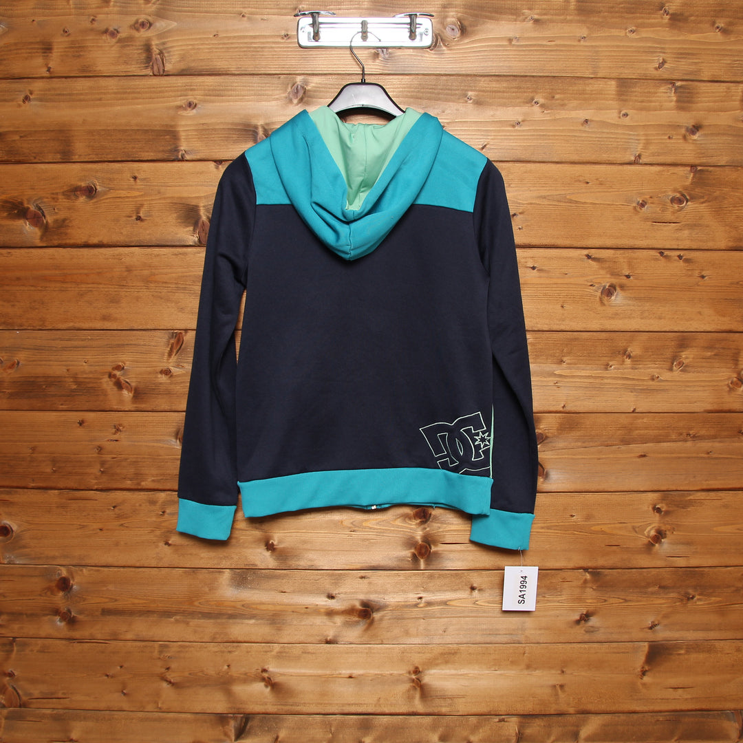 DC Star Track Top Vintage Blu e Verde Taglia M Donna