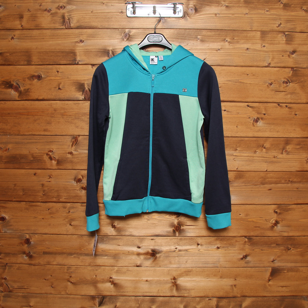 DC Star Track Top Vintage Blu e Verde Taglia M Donna