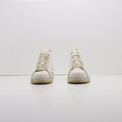 Adidas Superstar Boot Alte Bianco Eur 38 Donna
