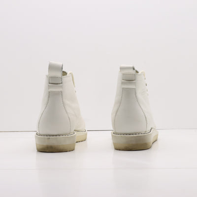Adidas Superstar Boot Alte Bianco Eur 38 Donna