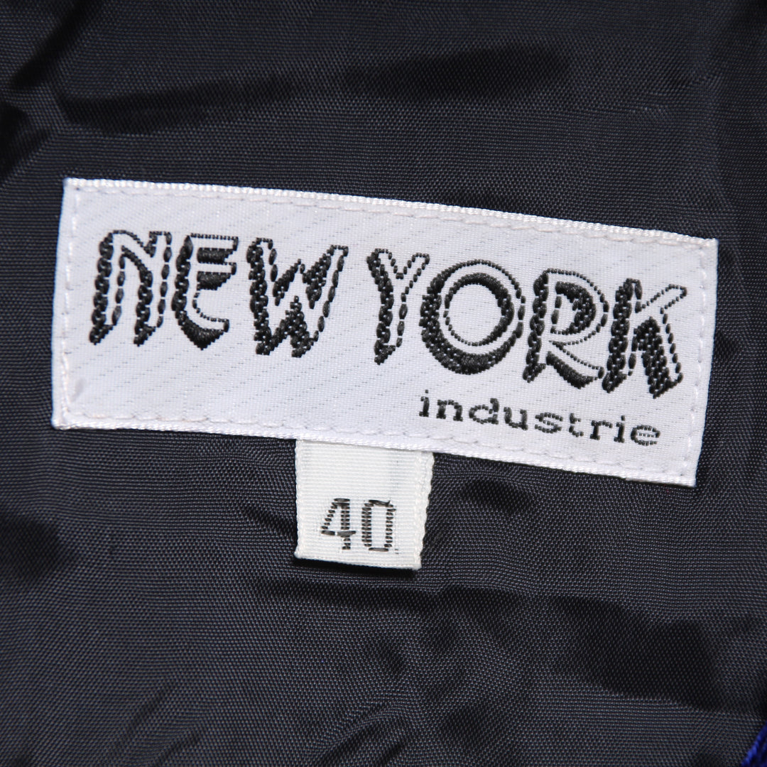 New York Abito Blu Taglia 40 Donna Deadstock w/Tags