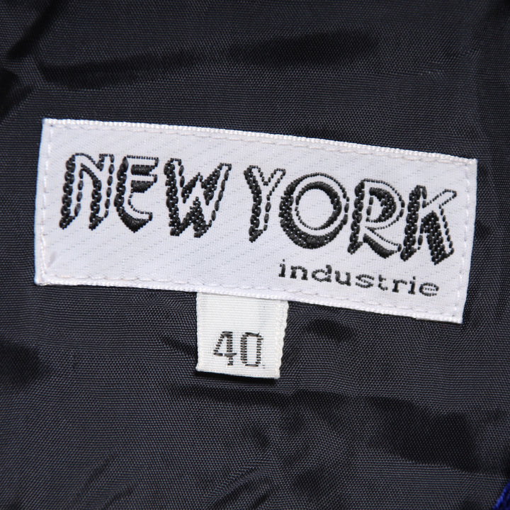 New York Abito Blu Taglia 40 Donna Deadstock w/Tags