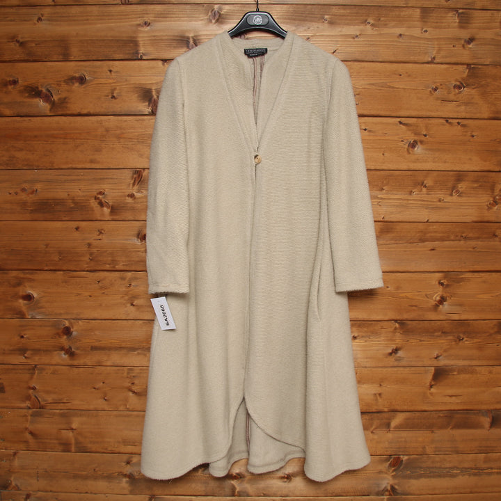 Giorgio Armani Cappotto Vintage Beige Taglia 42 Donna