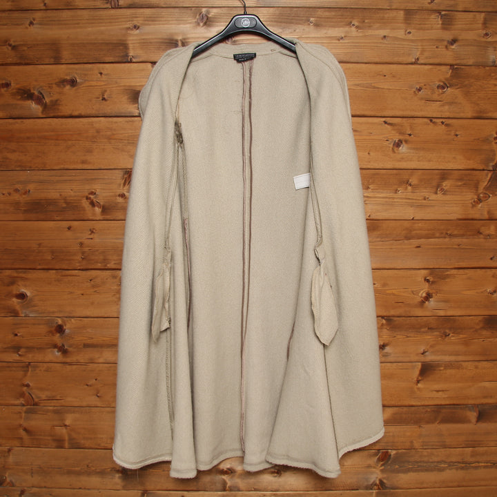 Giorgio Armani Cappotto Vintage Beige Taglia 42 Donna