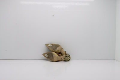 Barbarella Sandalo Vintage Anni 70'/80' Basse Beige Colorata Pitonata Eur 37 Donna