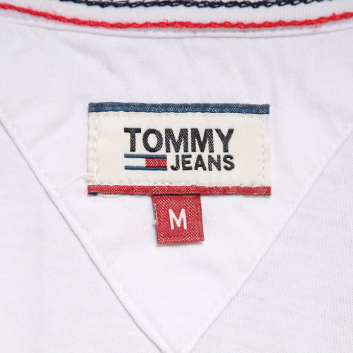Tommy Jeans T-Shirt Bianca Taglia M Unisex