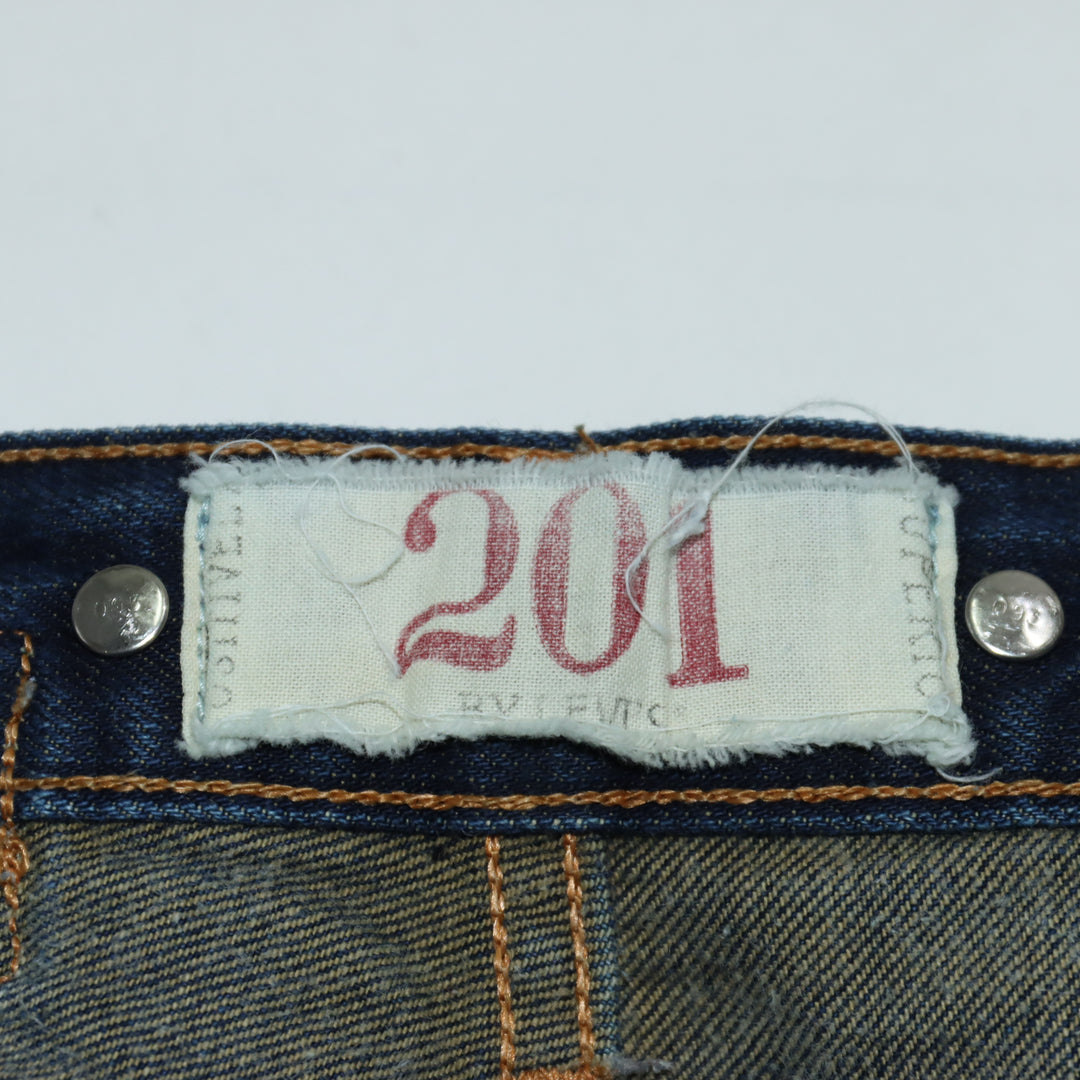 Levi's 201 Rivets Superior Denim W30 L34 Unisex