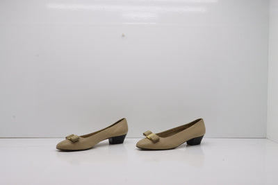 Salvatore Ferragamo Ballerine Basse Beige Eur 38 Donna