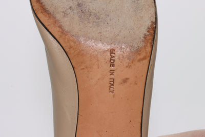 Salvatore Ferragamo Ballerine Basse Beige Eur 38 Donna