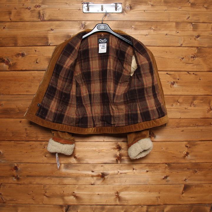 D&G Giacca Cammello Taglia S Donna