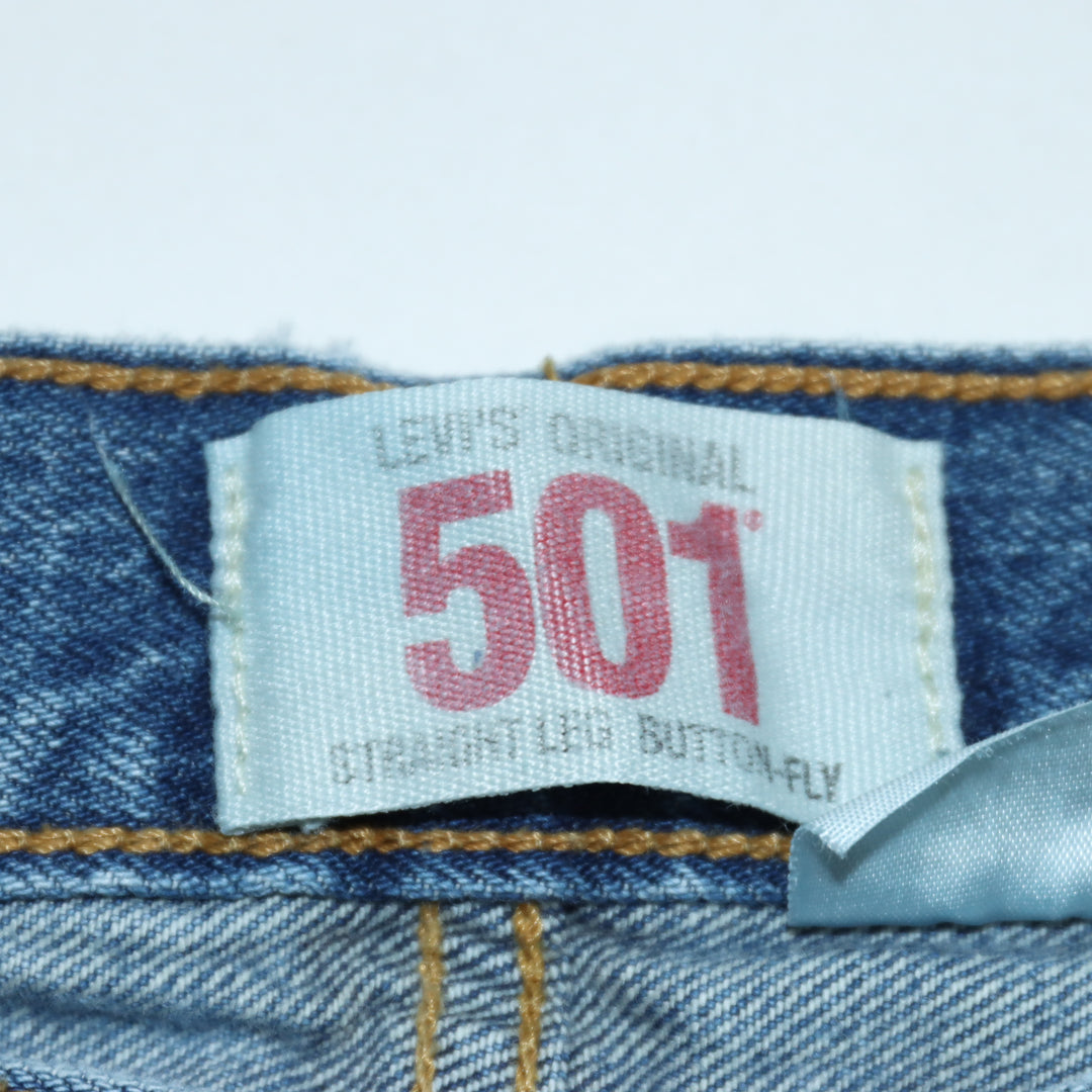 Levi's 501 Selvedge Denim W30 L32 Unisex