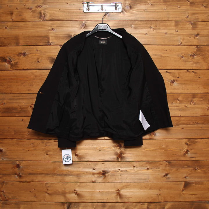 Liu Jo Milano Giacca Nera Taglia 42 Donna
