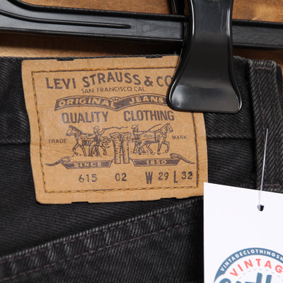 Levi's Orange Tab Gonna Nero W29 Donna Deadstock w/Tags
