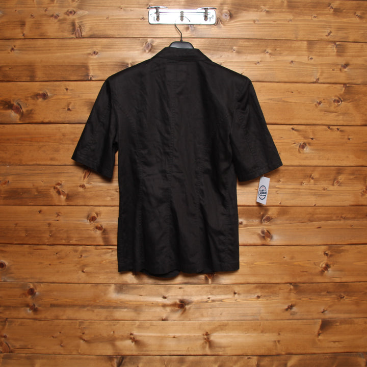 Iceberg Jeans Giacca Nera Taglia 44 Donna