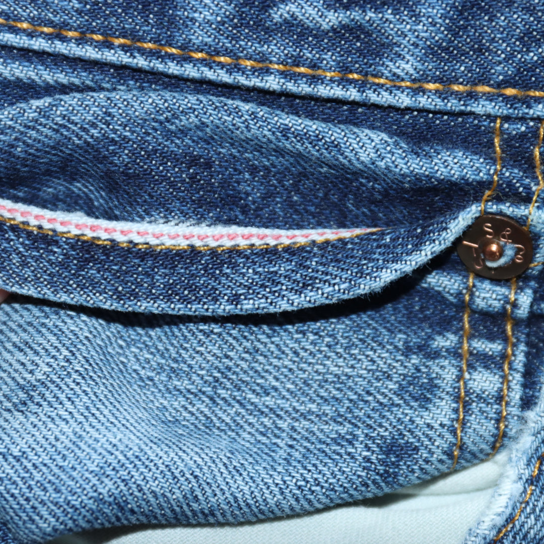 Levi's 501xx Big E Rivets Selvedge Red Line Denim W36 L34 Unisex