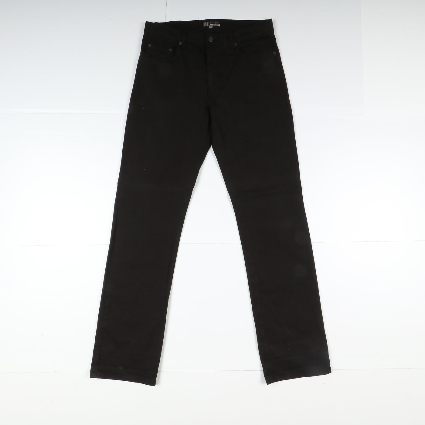 Missoni Sport Jeans Taglia 50 Nero Uomo Vita Medio