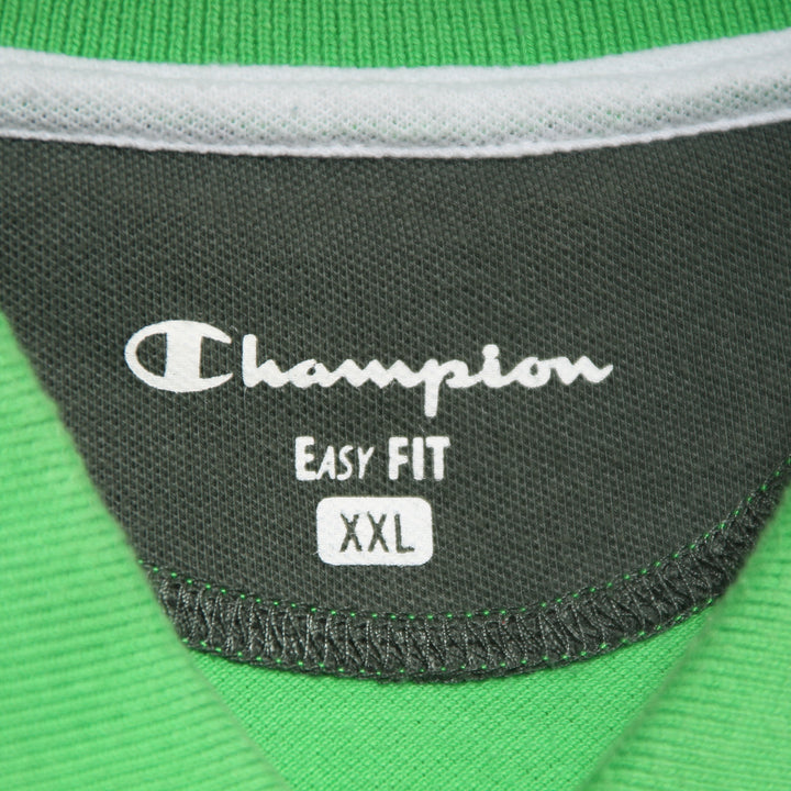 Champion Easy Fit Polo Verde Taglia 2XL Uomo