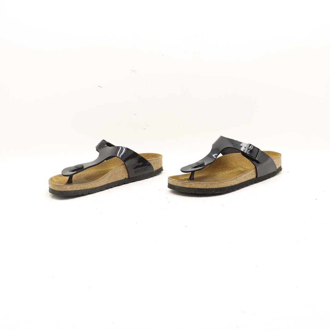 Birkenstock Gizeh Birko Flor Infradito Nere EU 36 Donna