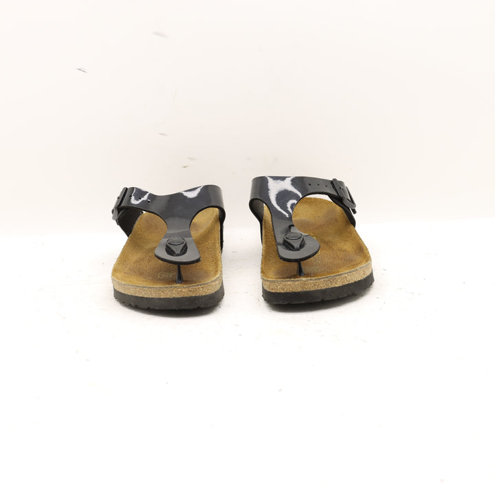 Birkenstock Gizeh Birko Flor Infradito Nere EU 36 Donna