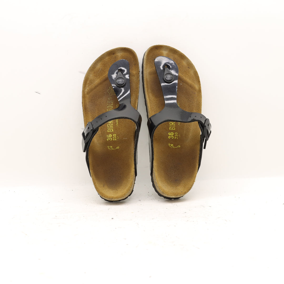 Birkenstock Gizeh Birko Flor Infradito Nere EU 36 Donna
