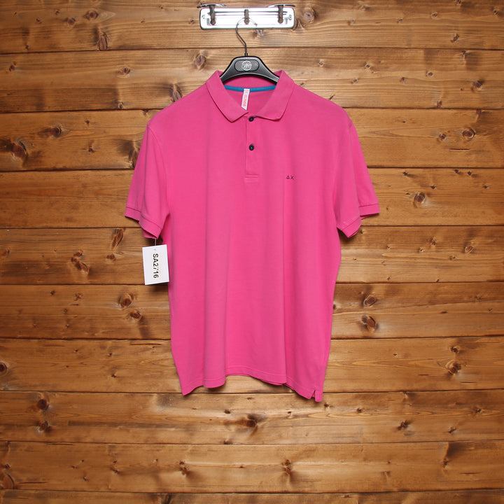 Sun68 Polo Rosa Taglia XXL Uomo