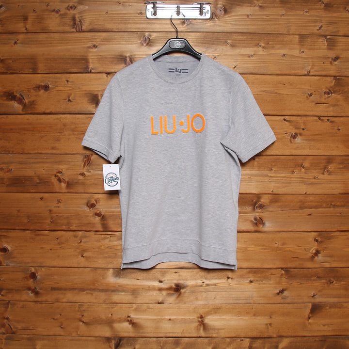 Liu Jo T-Shirt Grigia Taglia L Uomo