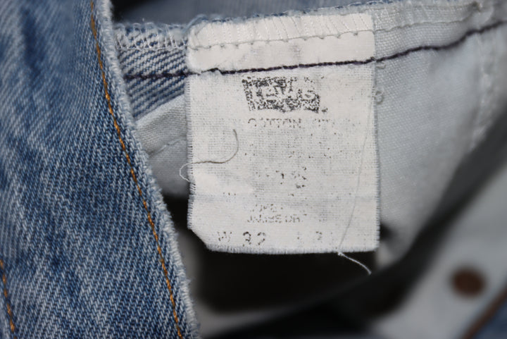 Levi's Jeans Denim W32 L34 Uomo Made in USA