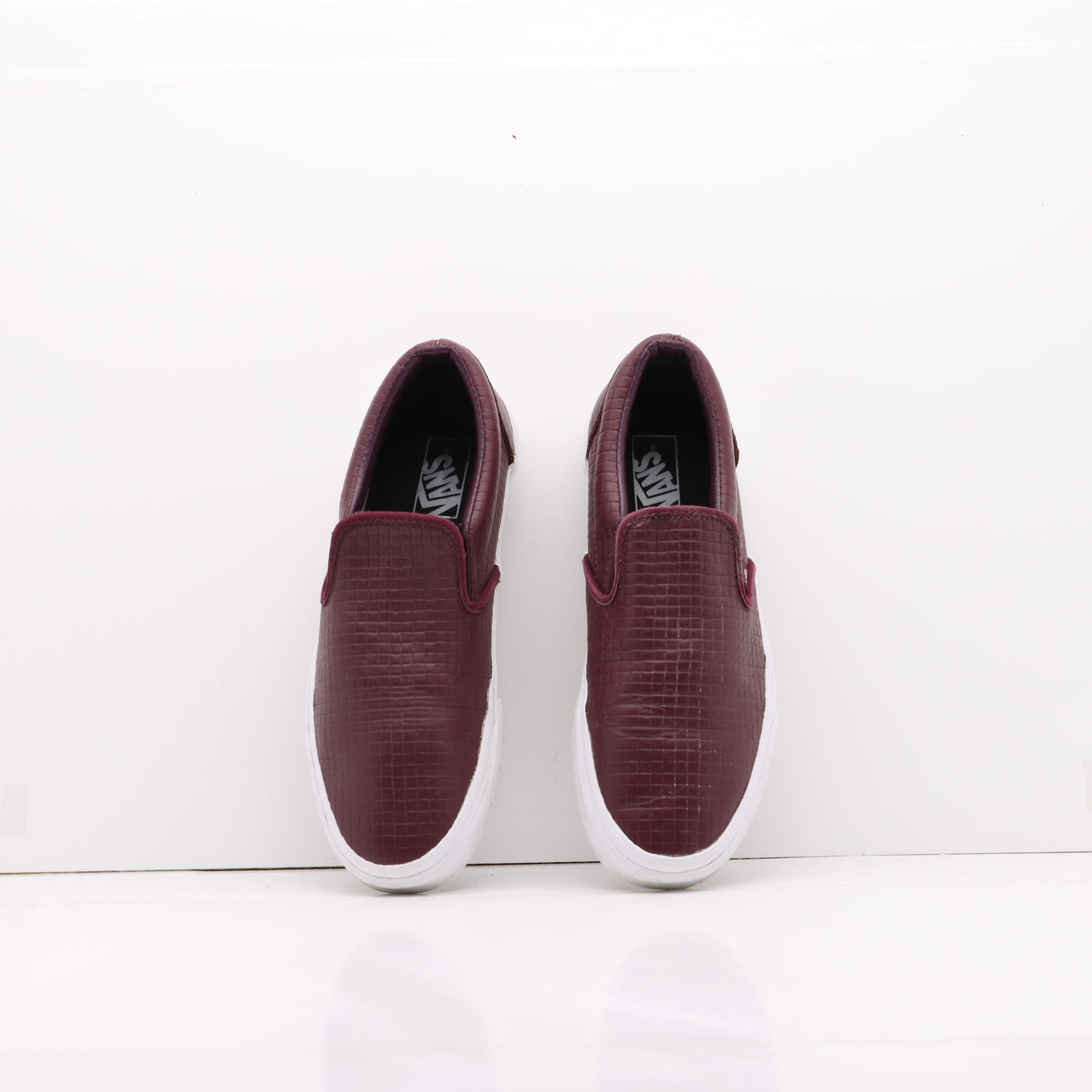 Vans Slip On Basse Bordeaux Eur 43 Uomo