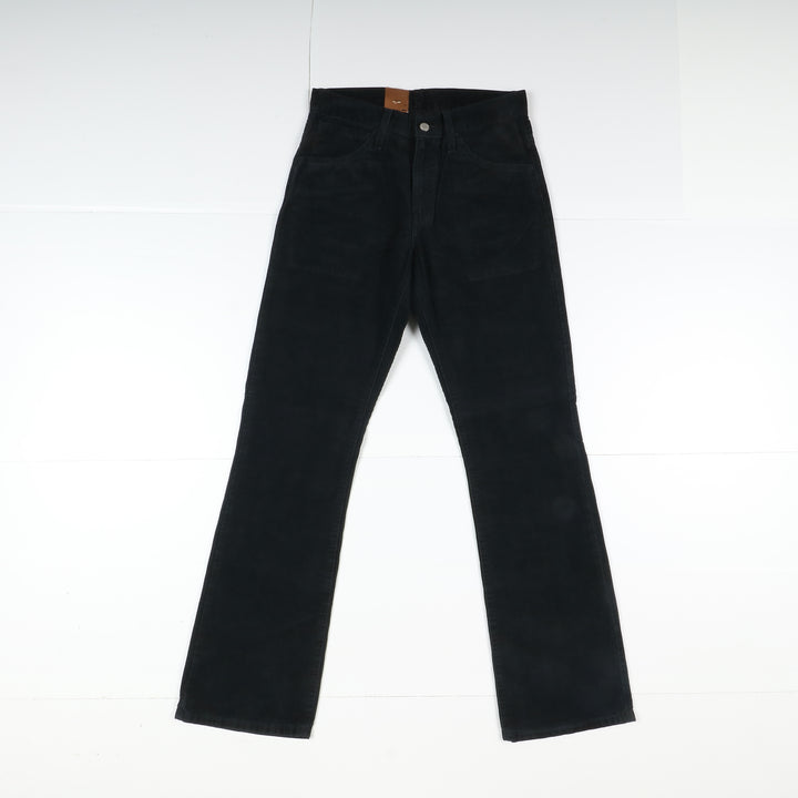 Levi's 507 Bootcut Jeans in Velluto W30 L34 Nero Unisex Vita Alta Dead Stock W/Tags