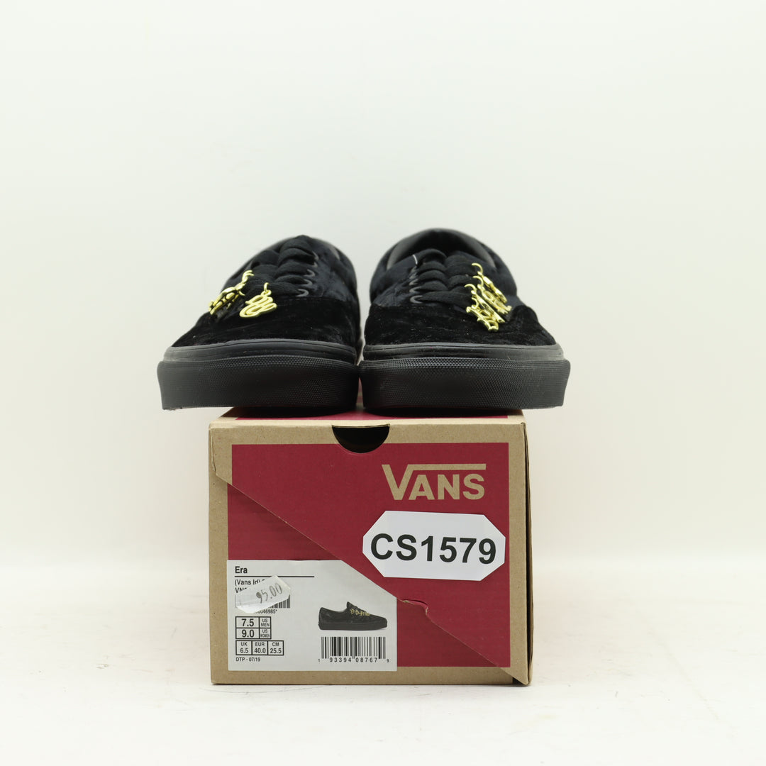 Vans Era Basse Nere con Ciondoli Eur 40 Unisex w/Tags