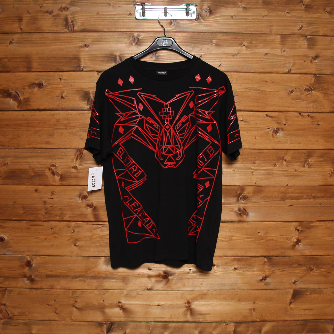 Marcelo Burlon Lamborghini T-Shirt Nera Taglia XL Uomo