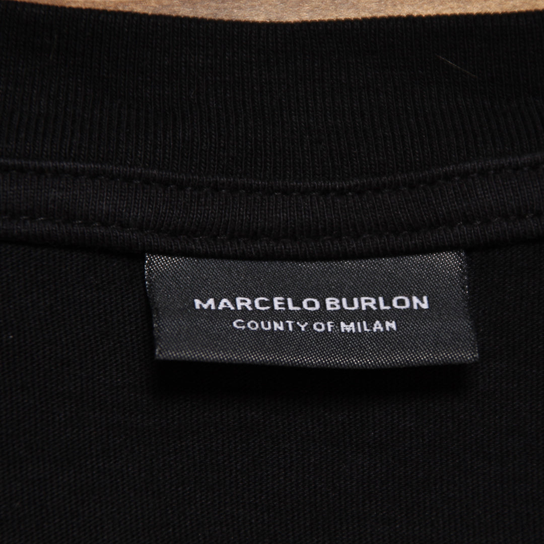 Marcelo Burlon Lamborghini T-Shirt Nera Taglia XL Uomo