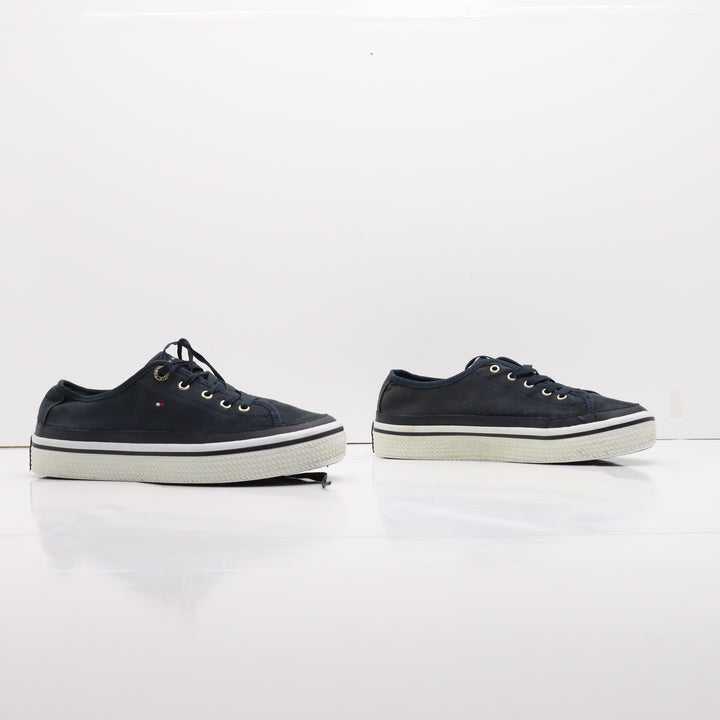 Tommy Hilfiger Corporate Flatform Basse Blu Eur 39 Donna