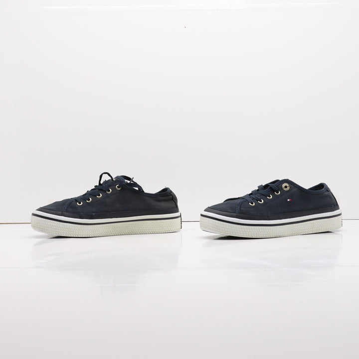 Tommy Hilfiger Corporate Flatform Basse Blu Eur 39 Donna