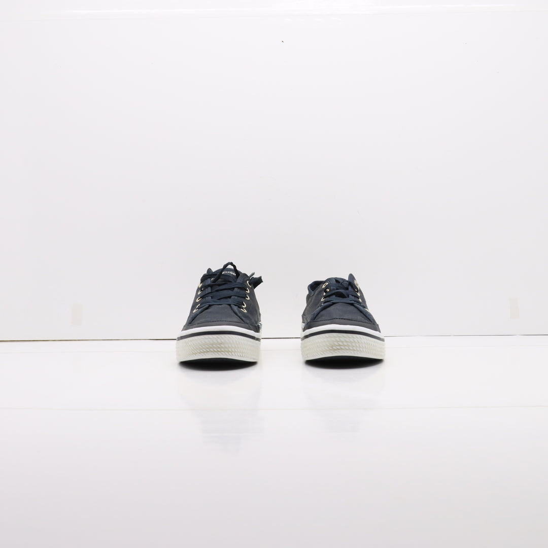 Tommy Hilfiger Corporate Flatform Basse Blu Eur 39 Donna