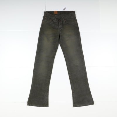 Levi's 518 Shoecut Low Rise Bootcut Jeans in Velluto W29 L34 Grigio Unisex Vita Bassa Dead Stock W/Tags