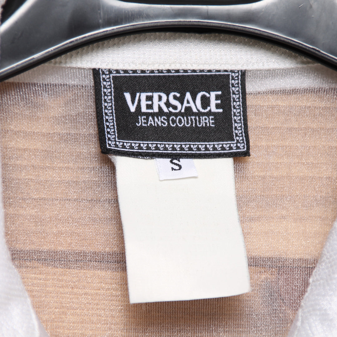 Versace Jeans Couture Camicetta Bianca Taglia S Donna