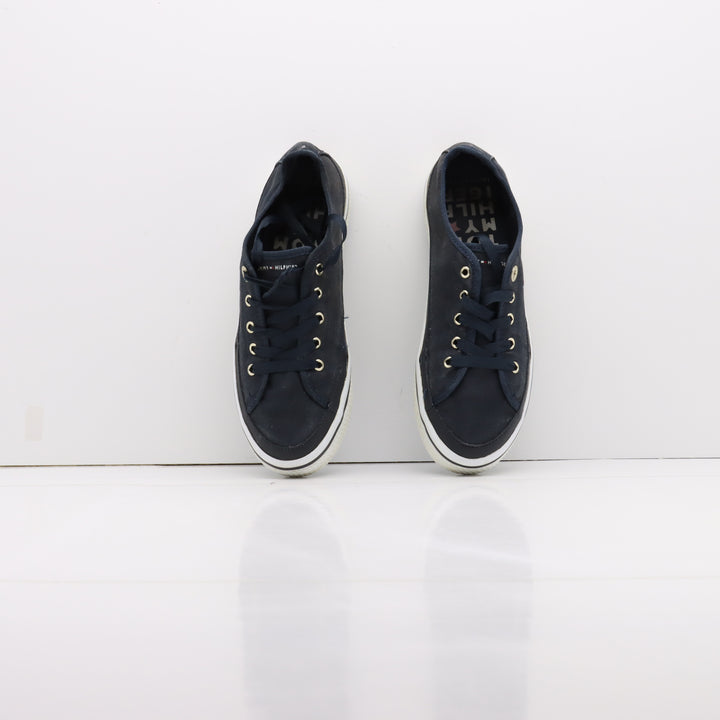 Tommy Hilfiger Corporate Flatform Basse Blu Eur 39 Donna