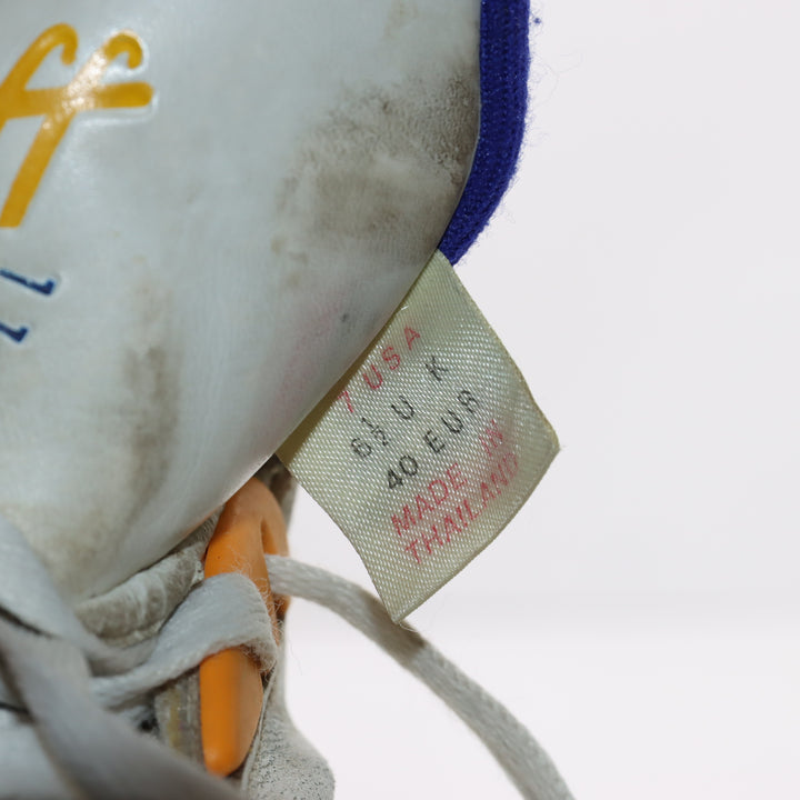 Reebok Stuff Hi Basketball Vintage Alte Bianco e Blu Eur 40 Unisex