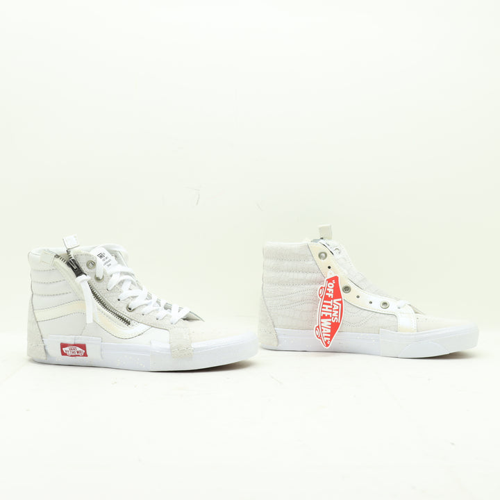 Vans Sk8-Hi Reissue Ca Alte Bianche con Glitter Eur 38 Unisex w/Tags