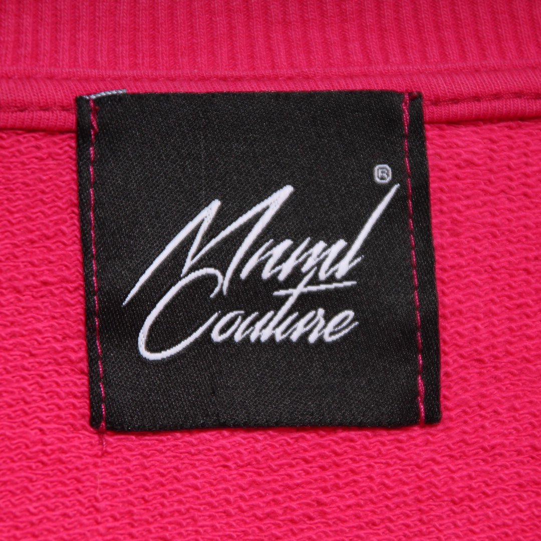 MNML Couture Felpa Fucsia Taglia L Unisex