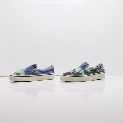 Vans Vandoren Slip-on Basse Azzurro Eur 37 Unisex