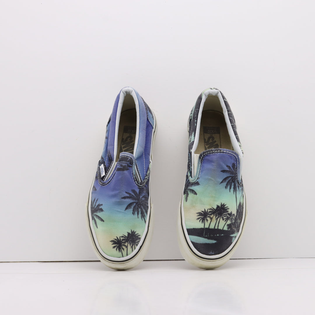 Vans Vandoren Slip-on Basse Azzurro Eur 37 Unisex
