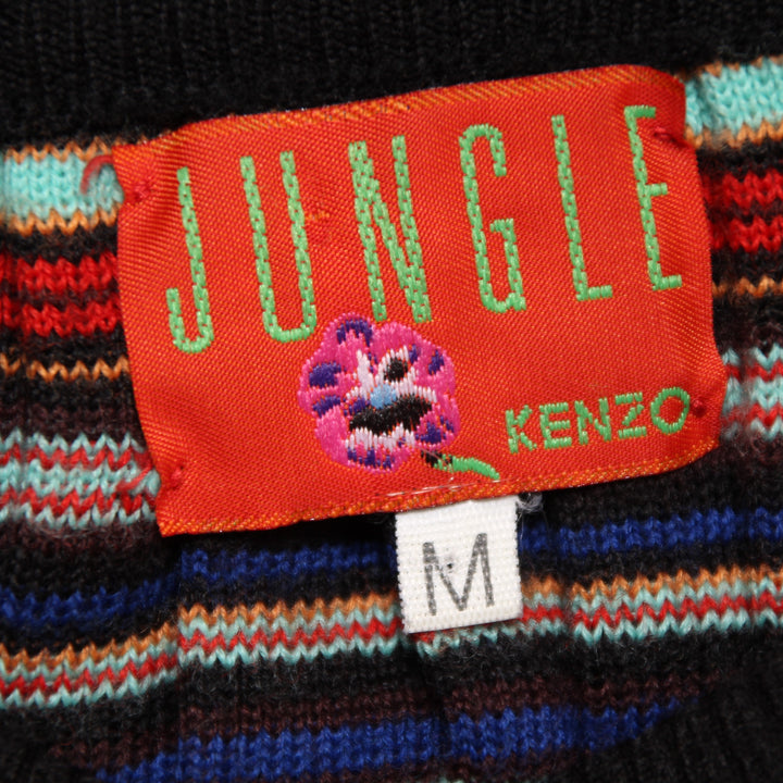 Kenzo Jungle Gonna Depose Vintage Multicolore Taglia M Donna
