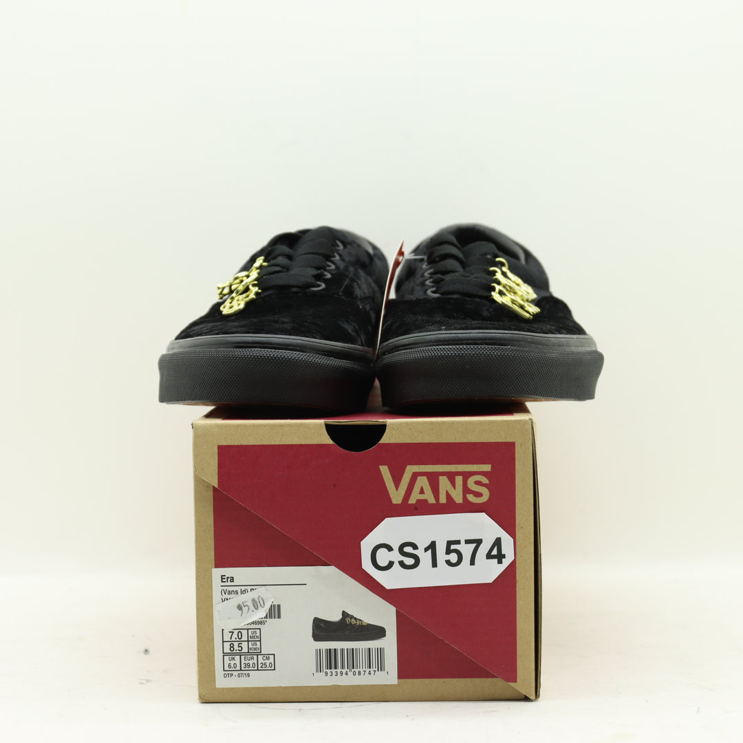 Vans Era Basse Nere con Ciondoli Eur 39 Unisex w/Tags