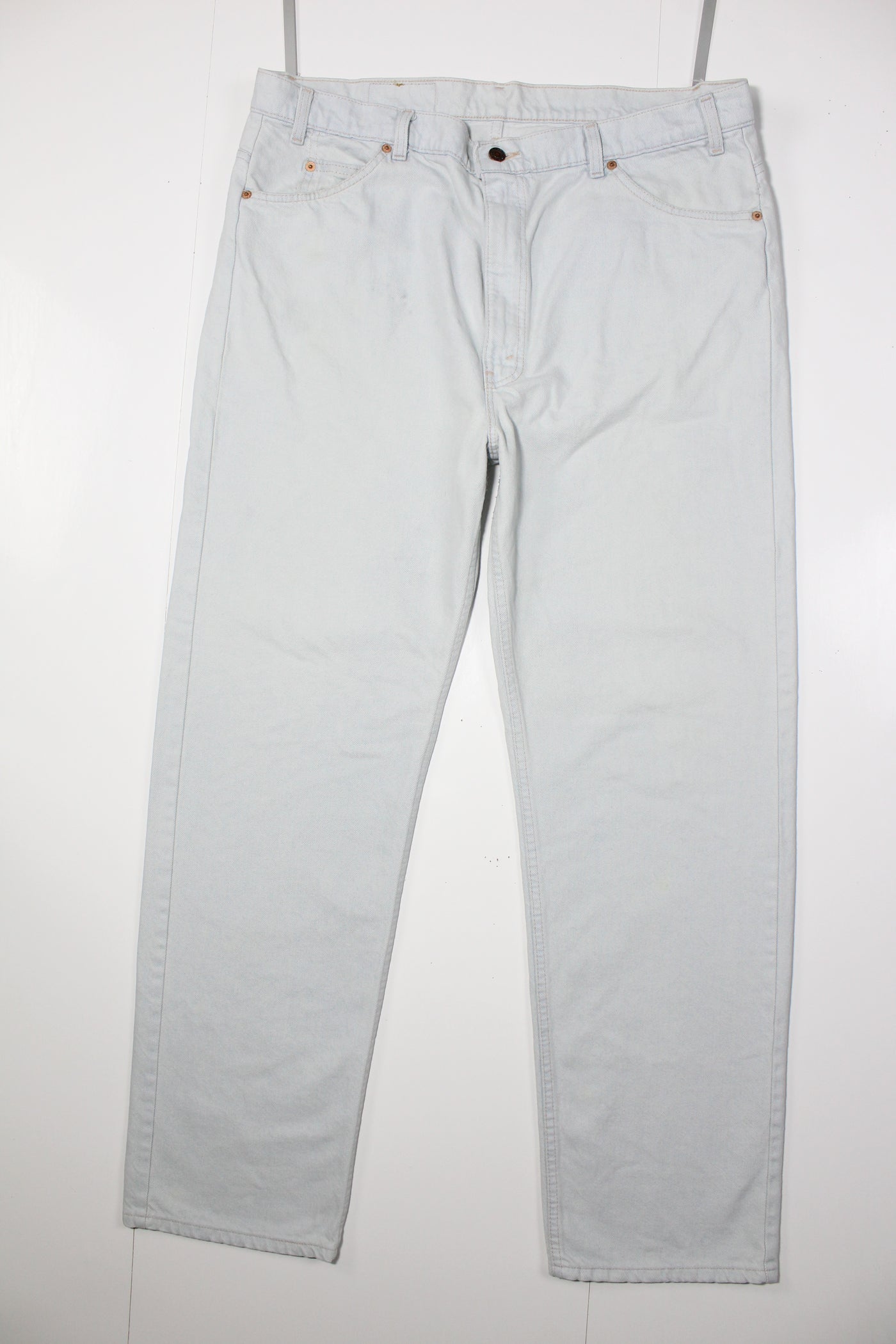 Levi's 505 Orange Tab Denim Made In USA W42 L32 Vintage