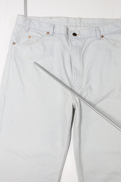 Levi's 505 Orange Tab Denim Made In USA W42 L32 Vintage