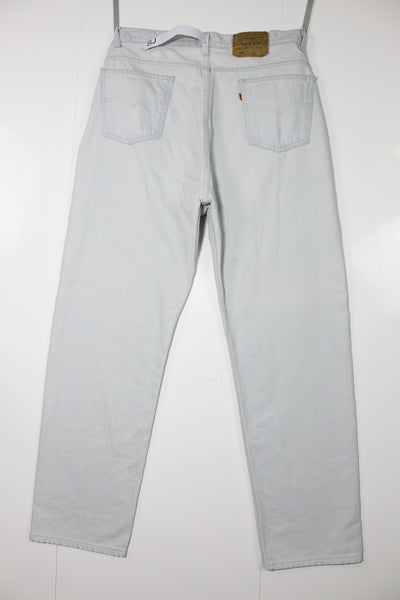 Levi's 505 Orange Tab Denim Made In USA W42 L32 Vintage