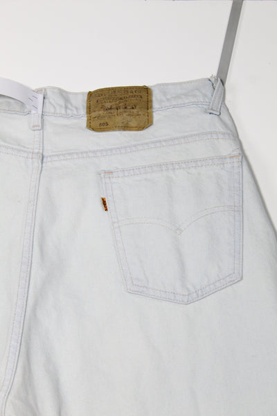 Levi's 505 Orange Tab Denim Made In USA W42 L32 Vintage