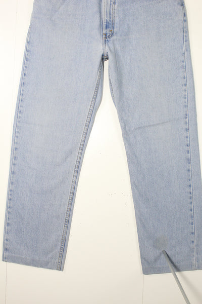 Levi's 505 Relaxed Fit Denim Made In USA W34 L32 Vintage